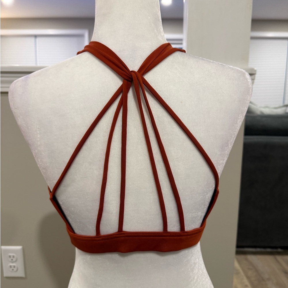 icyzone Padded Strappy Sports Bra